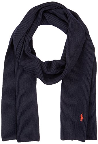 Polo Ralph Lauren Scarf Bufanda, Blau (Hunter Navy 1230), Talla única para Hombre