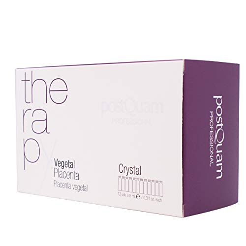 Postquam - Therapy | Pack Ampollas Anticaida Cabello Mujer/Hombre + Complejo Vitaminico con Placenta Vegetal - 24 Ampollas x 9 ml