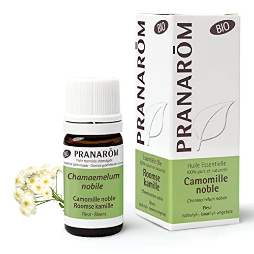 Pranarom - Aceite Esencial De Bio - Flor -, Chamaemelum Nobile, 5 ml, Manzanilla Romana, 5 Mililitro