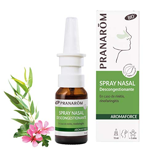 PRANARÔM - Aromaforce - Spray Nasal Dm Bio - Descongestiona la Nariz, 15 Mililitros