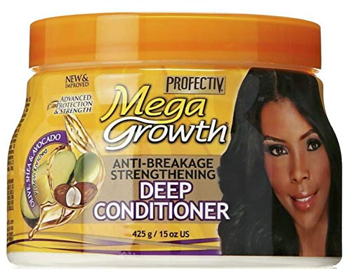 Profectiv Mega Crecimiento Regular Fuerza No-Lye Relaxer, Anti-Thinning Temple Recovery & Anti-rotura Acondicionador profundo