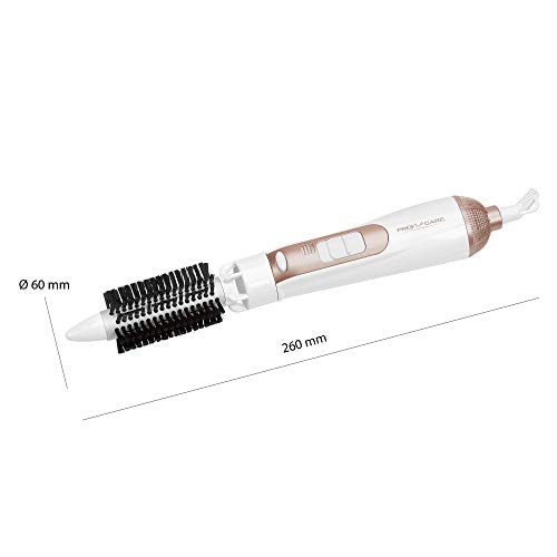 ProfiCare HAS 3011 - Cepillo de aire caliente moldeador de volumen de pelo, 800 W, color blanco