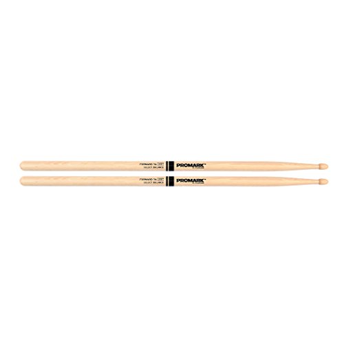 Promark FBH535AW 0.535-Inch"Forward 7A" Hickory Drum Stick with Acorn Wood Tip