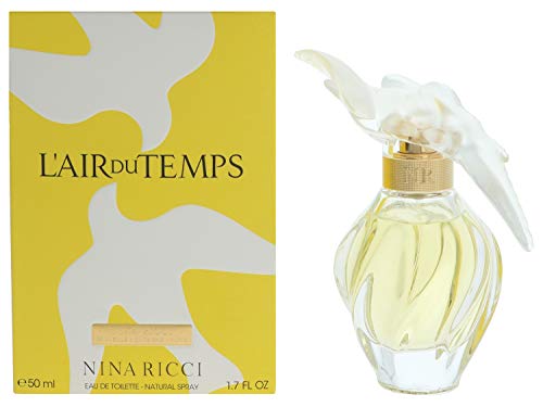 PUIG L Air Du Temps By Nina Ricci Eau De toilette Spray, 1.7 Fluid Ounce by Puig