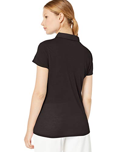 Puma 2019 Slim Stretch Polo para Mujer, Mujer, Polo, 595135, Puma Black, Double X-Large