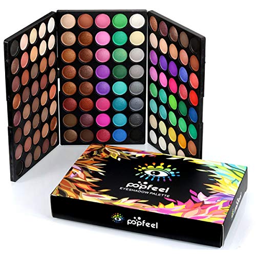 Pure Vie® 120 Colores Sombra De Ojos Paleta de Maquillaje Cosmética - Perfecto para Sso Profesional y Diario