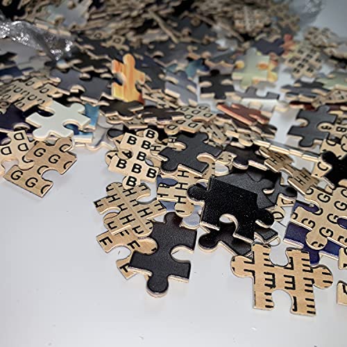 Puzzle de 1000 Piezas para Adultos,Puzzle de Madera,Regalo para Novia,Guepardo Bostezando