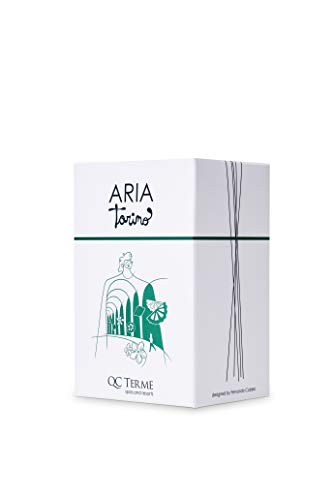 QC Terme Aria Torino 500 ml Art Edition - Ambientador con difusor de varillas, fragancia fresca, floral y madera, fabricado en Italia