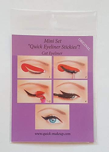 Quick Make-up Eyeliner Stickies Starter Set - 12 unidades
