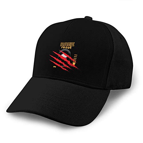 Rage Reset - Gorra deportiva para hombre (ajustable, unisex