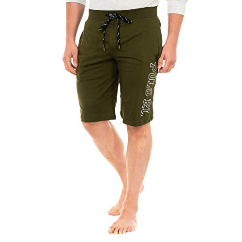 Ralph Lauren Polo Men's Cotton Slim Shorts - Spanish Olive - M - Green