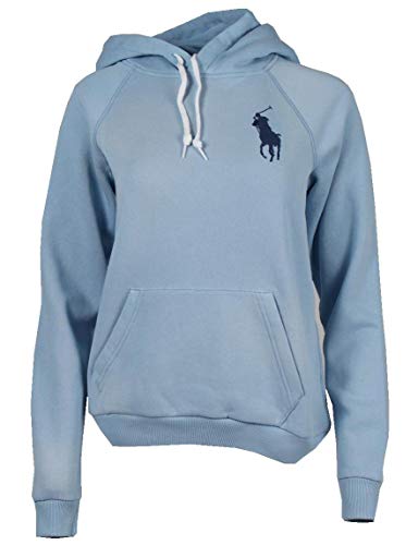 Ralph Lauren Sudadera con capucha para mujer en 3 colores., azul claro, XS