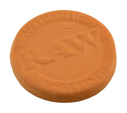 RAW Hydrostone-Humidificador de Tabaco (Terracota, 3,6 cm de diámetro, 3 Unidades), Piedra, marrón, Small