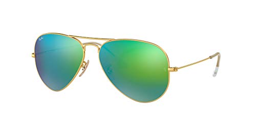 Ray Ban 0RB3025 - Gafas de sol Large Metal, 112/19: Oro mate - 55 mm