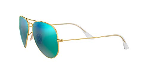 Ray Ban 0RB3025 - Gafas de sol Large Metal, 112/19: Oro mate - 55 mm