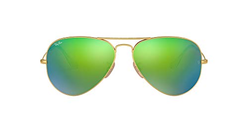 Ray Ban 0RB3025 - Gafas de sol Large Metal, 112/19: Oro mate - 55 mm