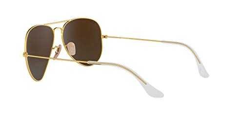 Ray Ban 0RB3025 - Gafas de sol Large Metal, 112/19: Oro mate - 55 mm