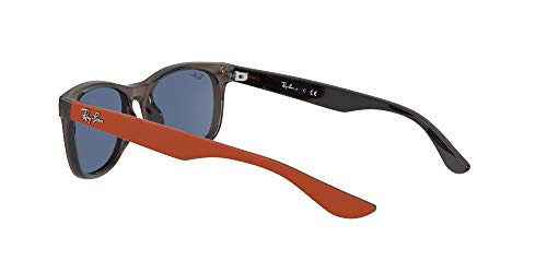 Ray-Ban 0RJ9052S Gafas, Transparent Brown, 47 Unisex