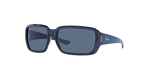 Ray-Ban 0RJ9072S Gafas, Transparent Blue, 55 Unisex Adulto