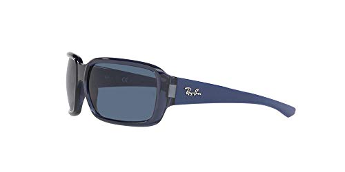 Ray-Ban 0RJ9072S Gafas, Transparent Blue, 55 Unisex Adulto