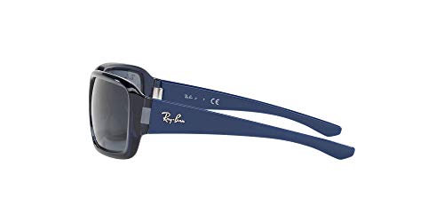 Ray-Ban 0RJ9072S Gafas, Transparent Blue, 55 Unisex Adulto