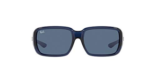 Ray-Ban 0RJ9072S Gafas, Transparent Blue, 55 Unisex Adulto