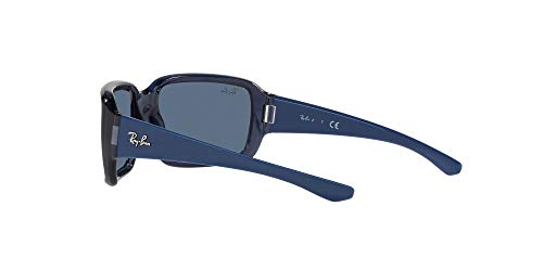 Ray-Ban 0RJ9072S Gafas, Transparent Blue, 55 Unisex Adulto