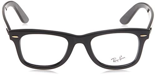 Ray-Ban 0rx 4340v 2000 50 Monturas de Gafas, Shiny Black, Unisex-Adulto