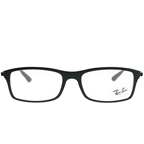 Ray-Ban Gafas de Vista RX 7017 Matte Black 54/17/145 unisex