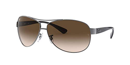 Ray-Ban Mod. 3386 Gafas de Sol, Gunmetal, 67 para Hombre