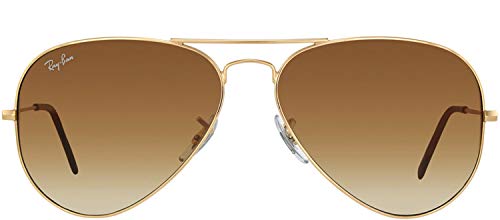 Ray-Ban RB3025 001/51 Gold RB3025 Aviator Sunglasses Lens Category 2 Size 58mm