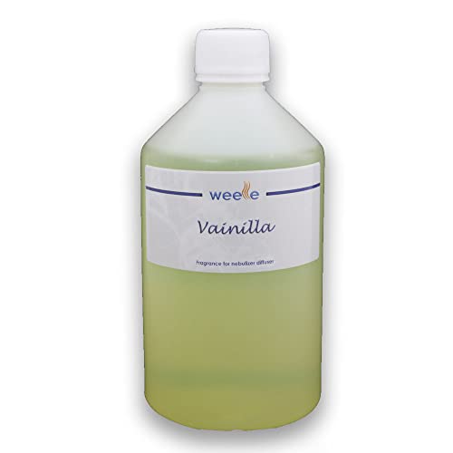 Recarga fragancia Ambientador para Difusores profesionales Weele Aroma (Vainilla, 500 ml) perfume para hogar