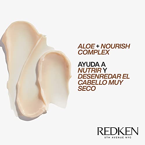 Redken | Acondicionador Nutritivo con Aloe Vera para cabellos muy Secos y Gruesos, All Soft Mega, 150ml