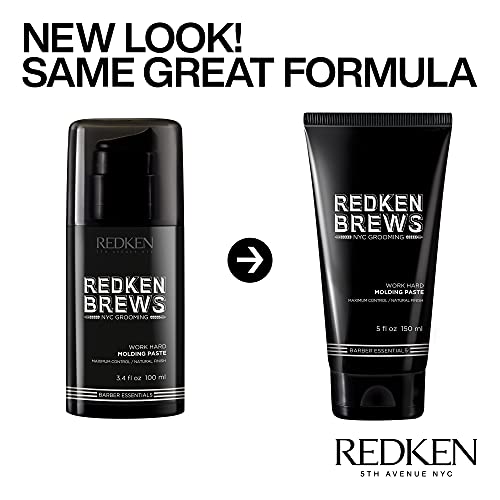 Redken Brews Work Hard Molding Paste (Tubo) 150 ml