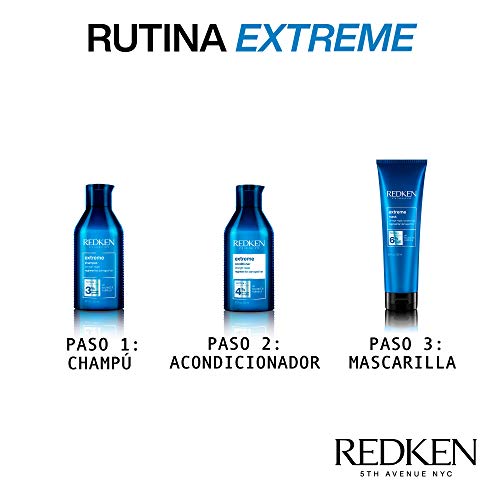 Redken | Mascarilla Reparadora con Proteínas para Cabello Dañado, Extreme, Formato 250 ml