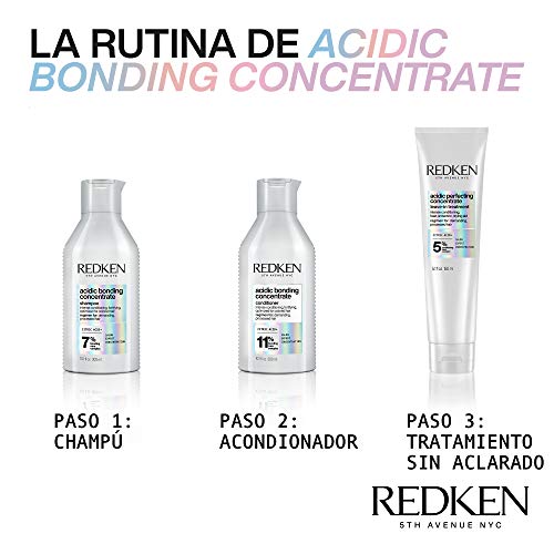 Redken | Tratamiento sin Aclarado Para fortalecer Los Cabellos Coloreados, Acidic Bonding Concentrate, 125 ml