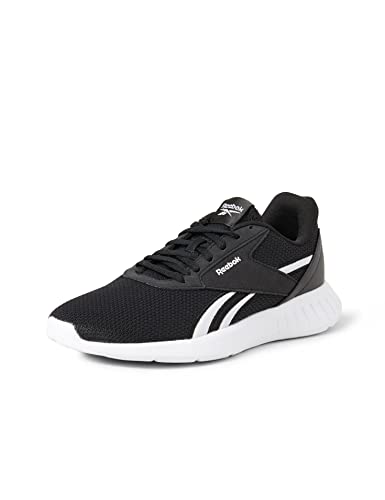 Reebok Lite 2.0, Zapatillas de Running Hombre, Negro/Blanco/Negro, 41 EU