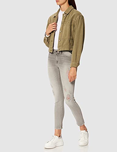 REPLAY New Luz Jeans, 096 Light Grey, 24W / 30L para Mujer