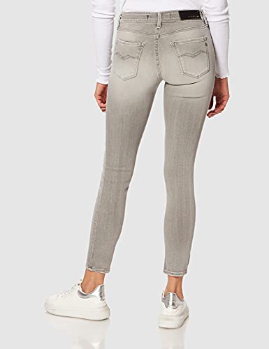 REPLAY New Luz Jeans, 096 Light Grey, 24W / 30L para Mujer