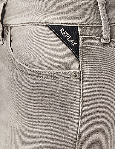 REPLAY New Luz Jeans, 096 Light Grey, 24W / 30L para Mujer