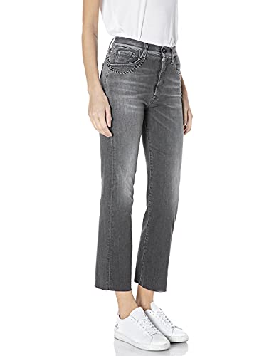 Replay Reyne, Jeans para Mujer, Gris (097 Dark Grey), 27W / 28L