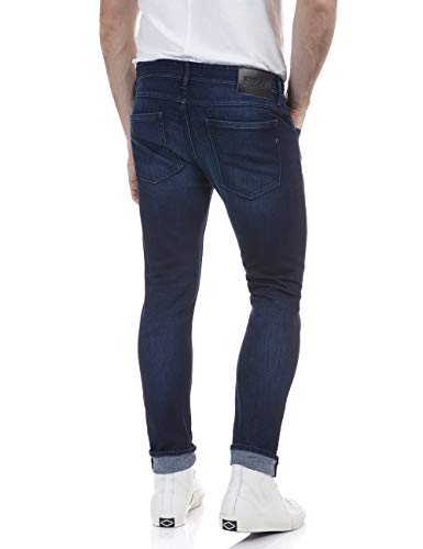 REPLAY Willbi X-Lite Jeans, 007 Dark Blue, 32W / 34L para Hombre