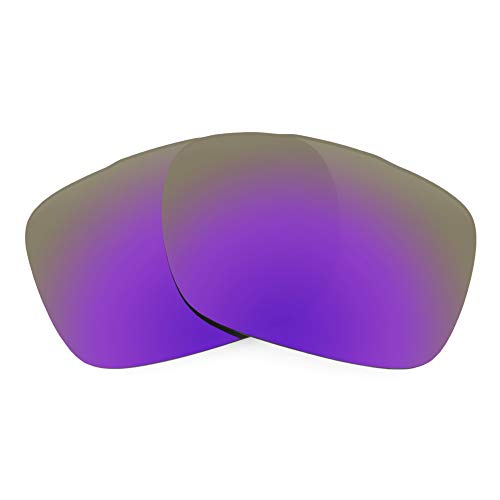 Revant Lentes de Repuesto Compatibles con Gafas de Sol Oakley TwoFace, Polarizados, Elite Morada Plasma MirrorShield