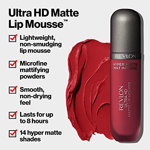 Revlon Wonder Woman Mousse Labial (Scorpion Red)