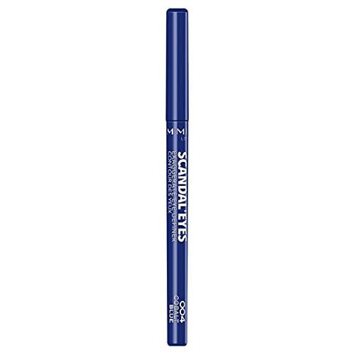 Rimmel London Scandal'eyes Exaggerate Eye Definer, Delineador de ojos automático, Tono 4 Azul