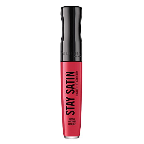 Rimmel London Stay Satin Liquid Lip Colour Barra De Labios, Tono 600 Scrunchie - 21 gr (34222147600)