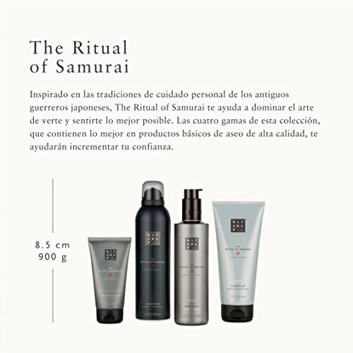 RITUALS Cesta Regalo para Hombres del Ritual of Samurai, Tamaño Mediano - Con Bambú, Menta Japonesa y Sándalo - Propiedades Refrescantes y Vigorizantes