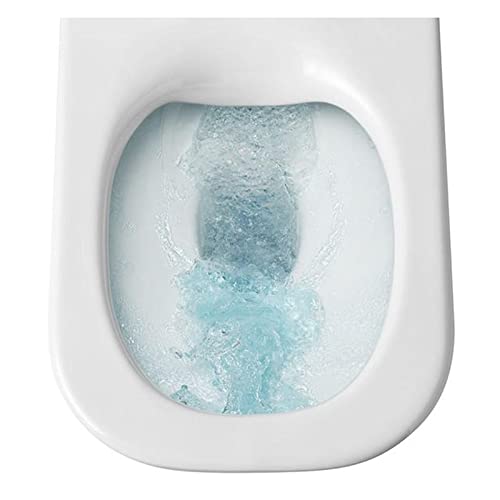 Roca A80306L001 Smart Toilet, Inspira In-Wash, Adosado Pared, Rimless, Blanco