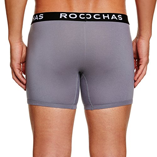 Rochas Basic Bóxer, Grey, XL para Hombre