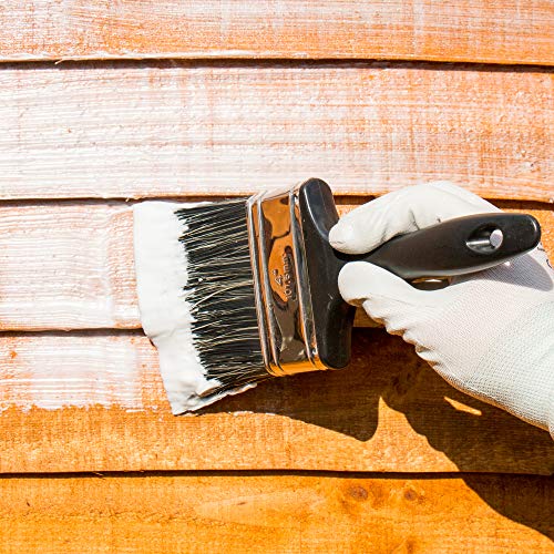 Roxil lasur al agua hidrófugo transparente para madera exterior (3 Litros) - Tratamiento de acabado incoloro impermeabilizante durante 10 años